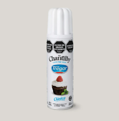 Crema chantilly clasica Spray Tregar x250ml