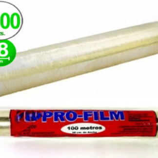 Rollo film autoadherente profilm 38cmx100mtr x1