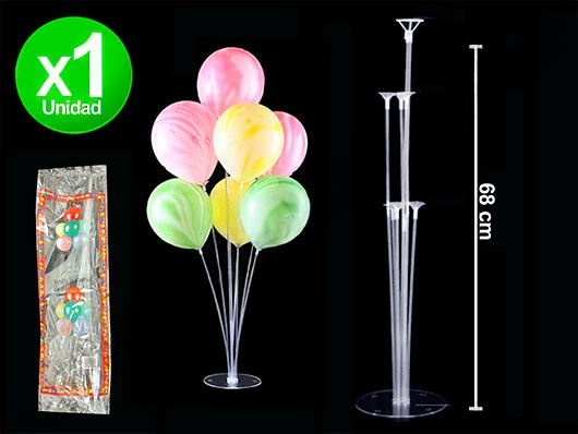 Base exhibidora para globo con palitos x1