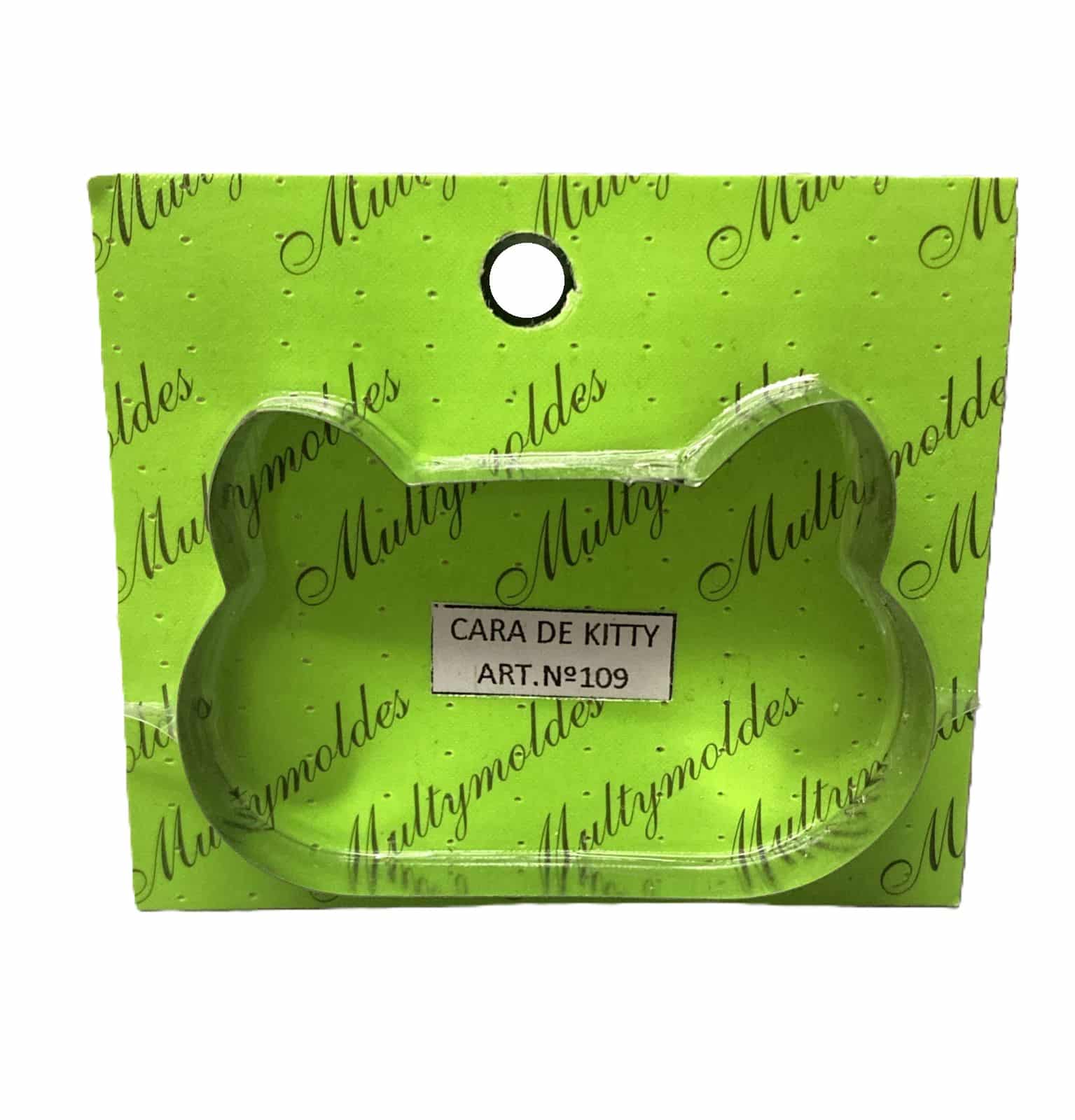 Cortante cara gatita x1