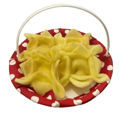 Accesorio canasta con pastelitos / empanadas x1