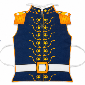 Pechera estampada de general san martin x1