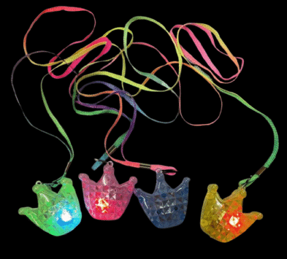 Collar led luminoso Corona x1