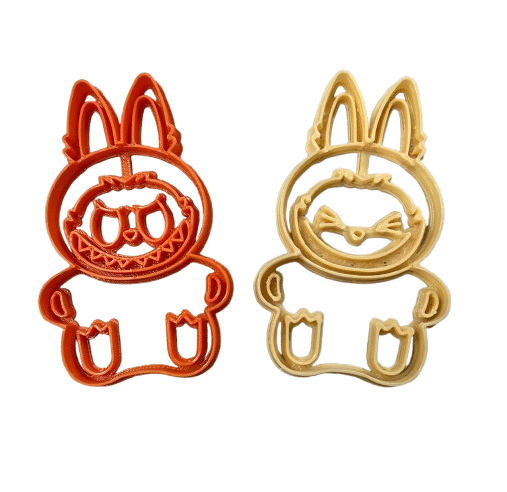 Cortante marcador plastico 3d labubu x1