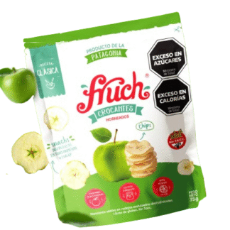 Snack manzana Verde fruch x35gr