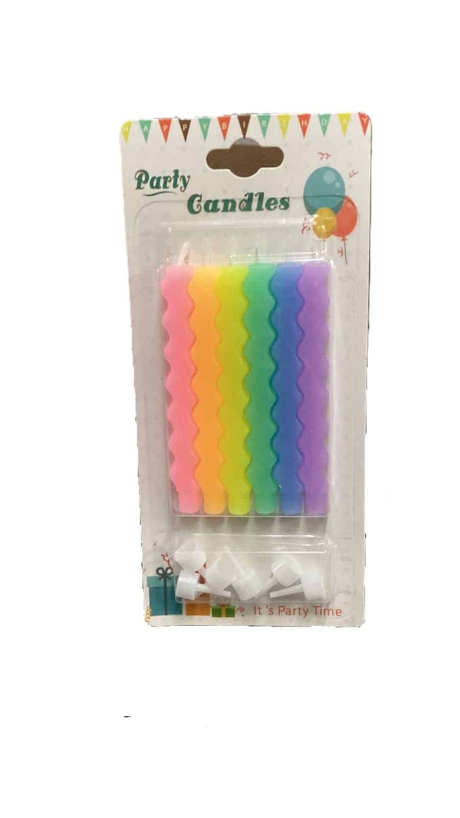 Blister vela ondas multicolor pastel 9cm x6