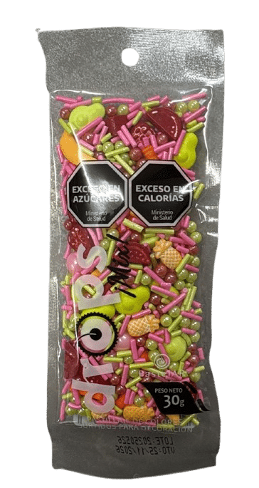 Drops pastelar mix frutal x30grs