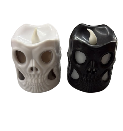 Vela Craneo/calavera Led x1