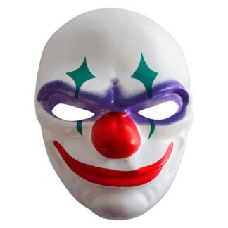 Careta plastica clown terror x1