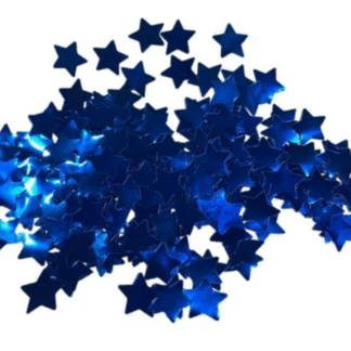 Confetti metal estrella azul (20gs) x1