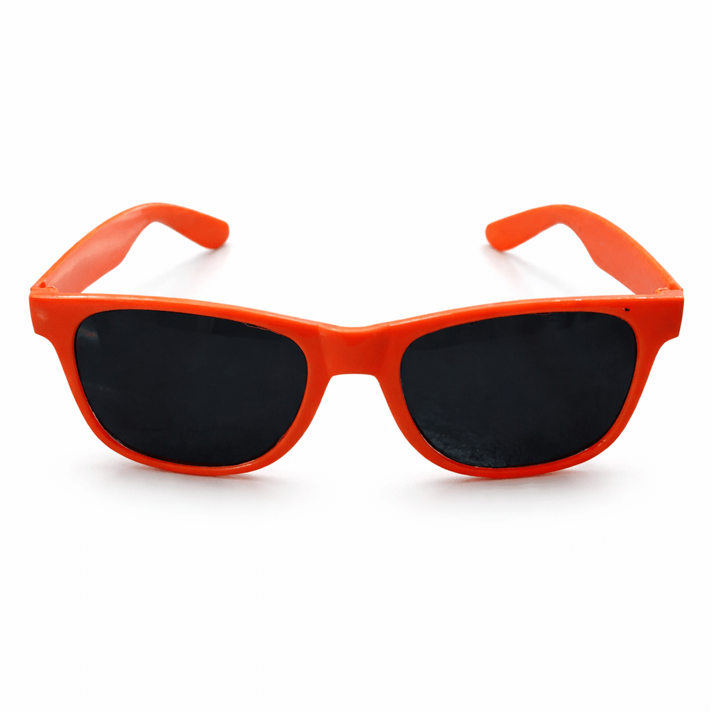 Anteojo rayban liso Naranja x1