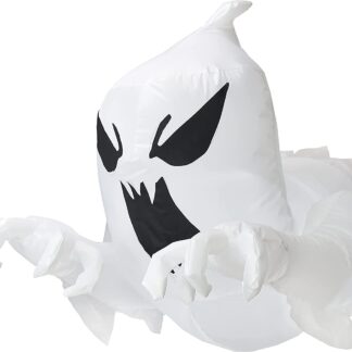 Muñeco Inflable fantasma con luz 1.1mts x1