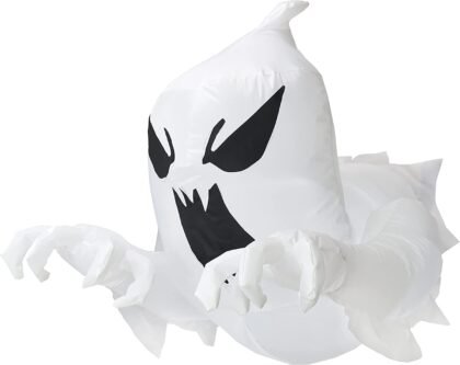Muñeco Inflable fantasma con luz 1.1mts x1