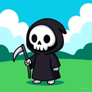 Tunica Negra con capucha x1