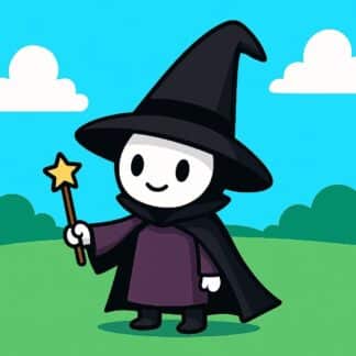 Capa negra de tela x1