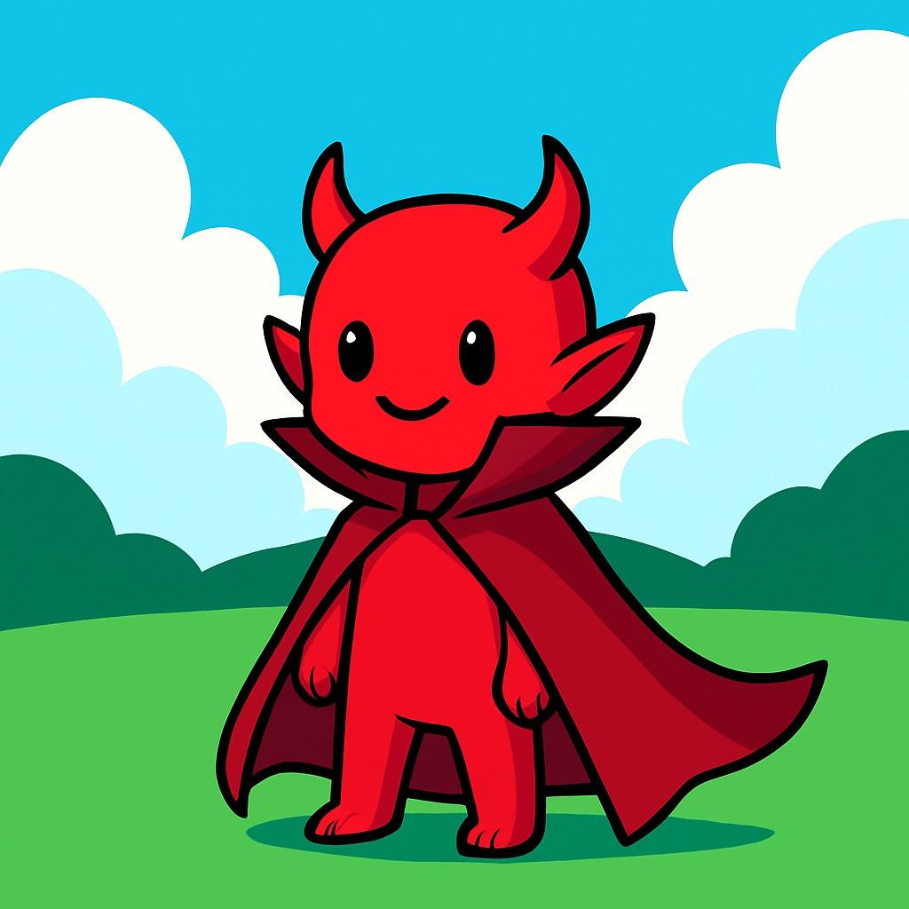 Capa Roja de tela x1