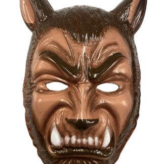 Careta plastica hombre lobo x1