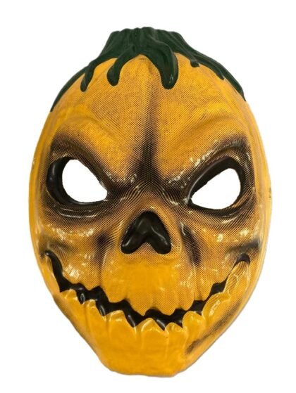 Careta plastica calabaza x1