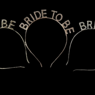 Vincha strass deluxe bride to be (futura novia) x1