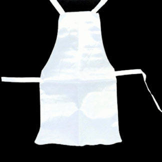 Delantal cocinero blanco x1