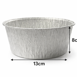 Molde pan dulce aluminio hornal 1/2 kg x1