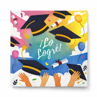 Servilleta egresados lo logre x20