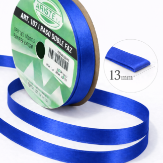 Cinta raso nº3 Azul x10mts