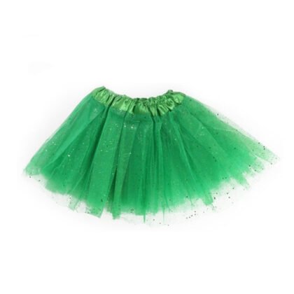Tutu fluo glitter adulto/adolescente Verde x1