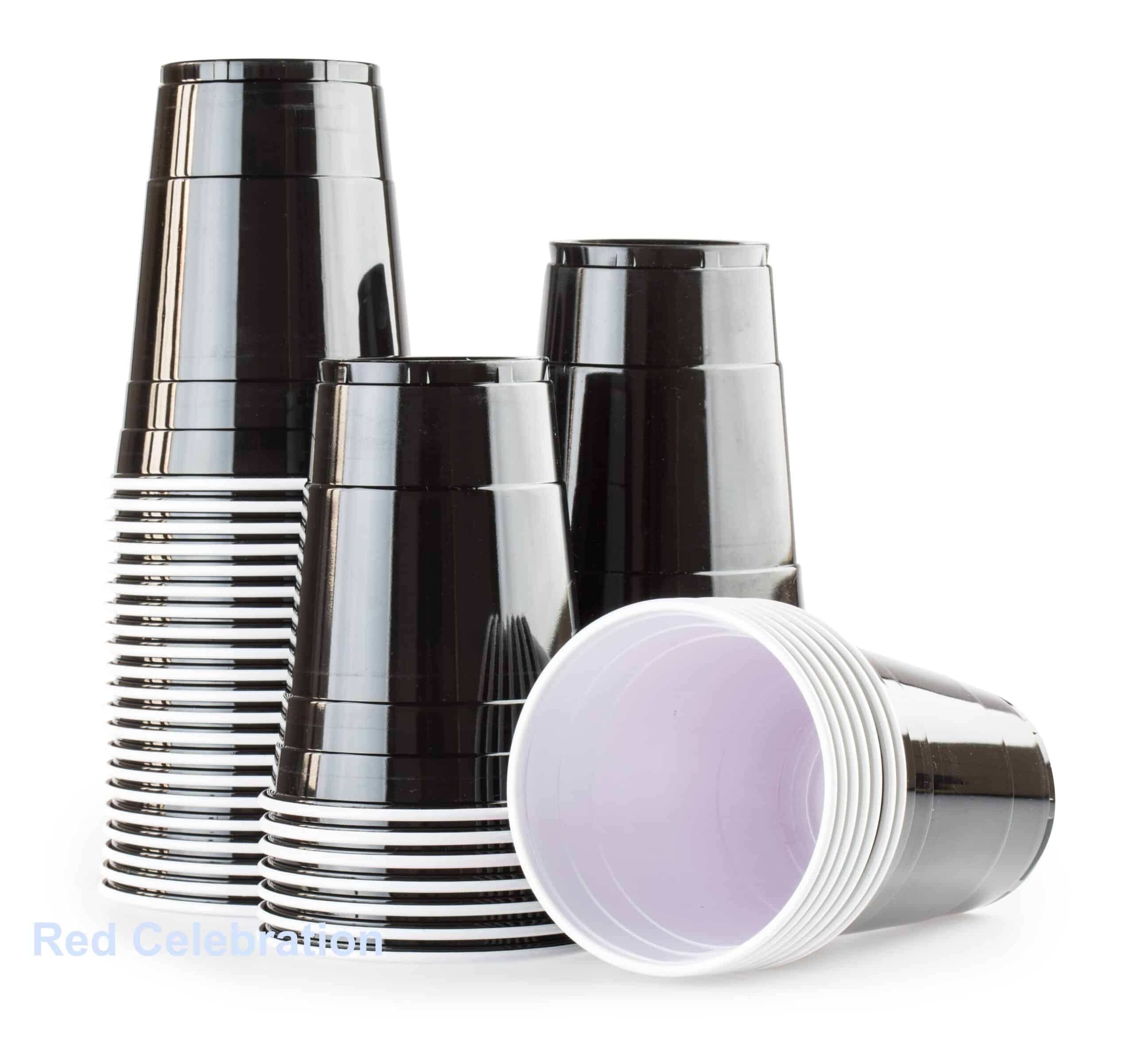 Vaso americano negro 590cc x50un