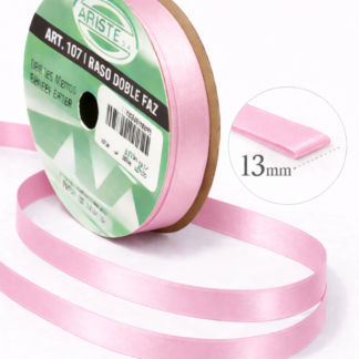 Cinta raso nº3 Rosa x10mts
