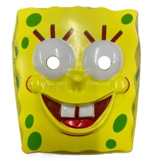 Careta plastica bob esponja x1