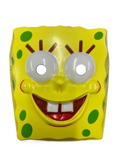 Careta plastica bob esponja x1