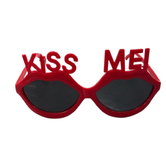 Anteojo labios kiss me x1