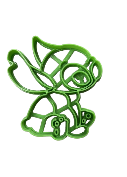 Cortante marcador plastico 3d stitch x1