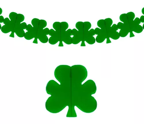 Guirnalda trebol san patricio x1