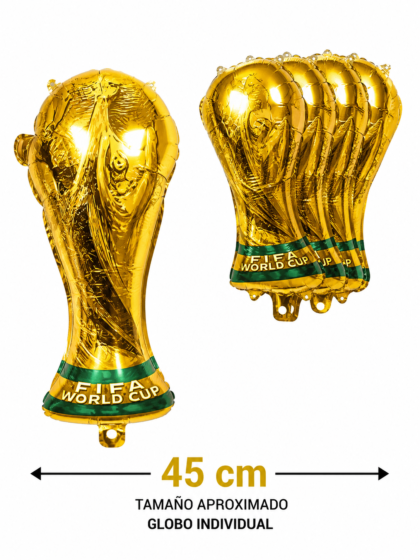 Globo forma copa del mundo x1