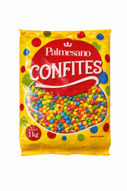 Lenteja confites frutales palmesano mini x1Kg