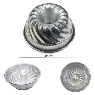 Flanera aluminio labrada nº20 x1