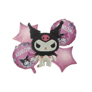 Boquet globo Kuromi x5