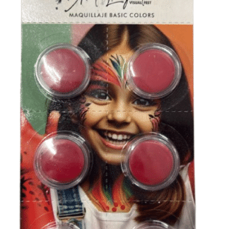 Maquillaje artistico Rojo artelight x1