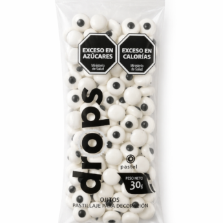Drops pastelar ojitos x30grs