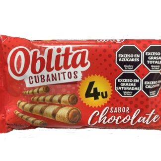 Cubanito chocolate oblita x4