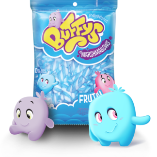 Malvavisco buffys twister blanquiceleste frutal x200grs