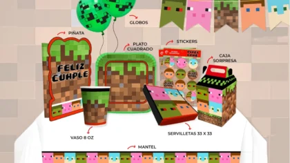 Cotillon linea Minecraft