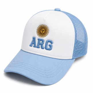 Gorra argentina bordada ( sol / arg ) x1