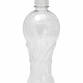 Botella copa del mundo con pico plastica 600 ml x1