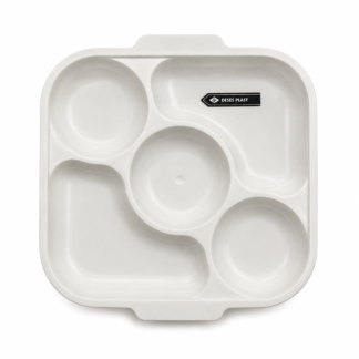 Bandeja copetin grande 5 cavidades 27cm x1