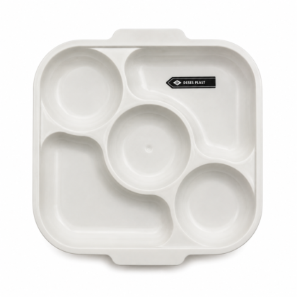 Bandeja copetin grande 5 cavidades 27cm x1