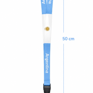 Colgante llavero/celular de tela argentina x1