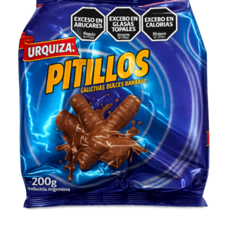 Habanitos pitillos chocolate Urquiza x200gr